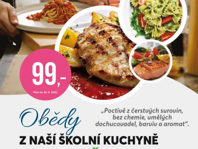Obědy z naší školní kuchyně i pro veřejnost