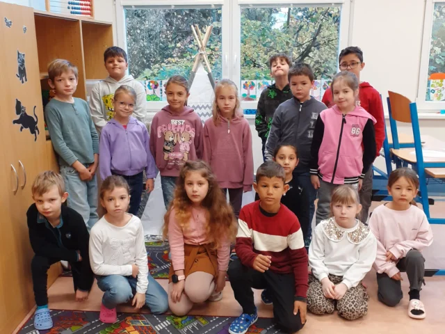 Indiáni z II. B a jejich třída