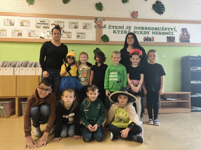 Halloweenské vyučování