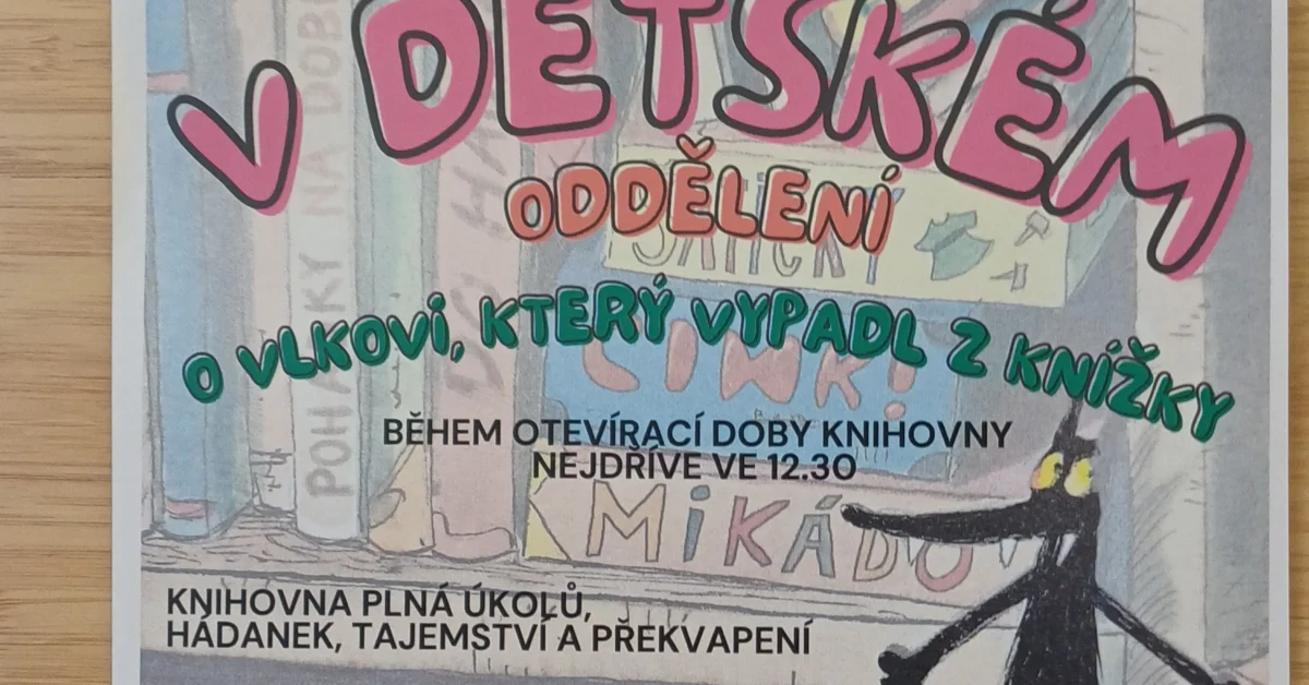 Pátračka v dětském oddělení