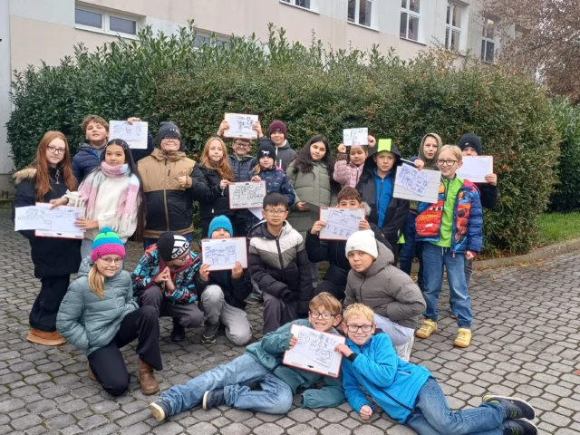 Vytváříme plánek okolí školy