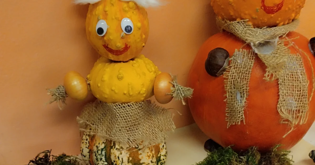 Naše podzimní tvoření: “ Jsme šikulové, zkrátka nás to moc baví”!