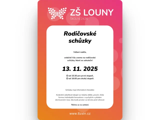 Rodičovské schůzky