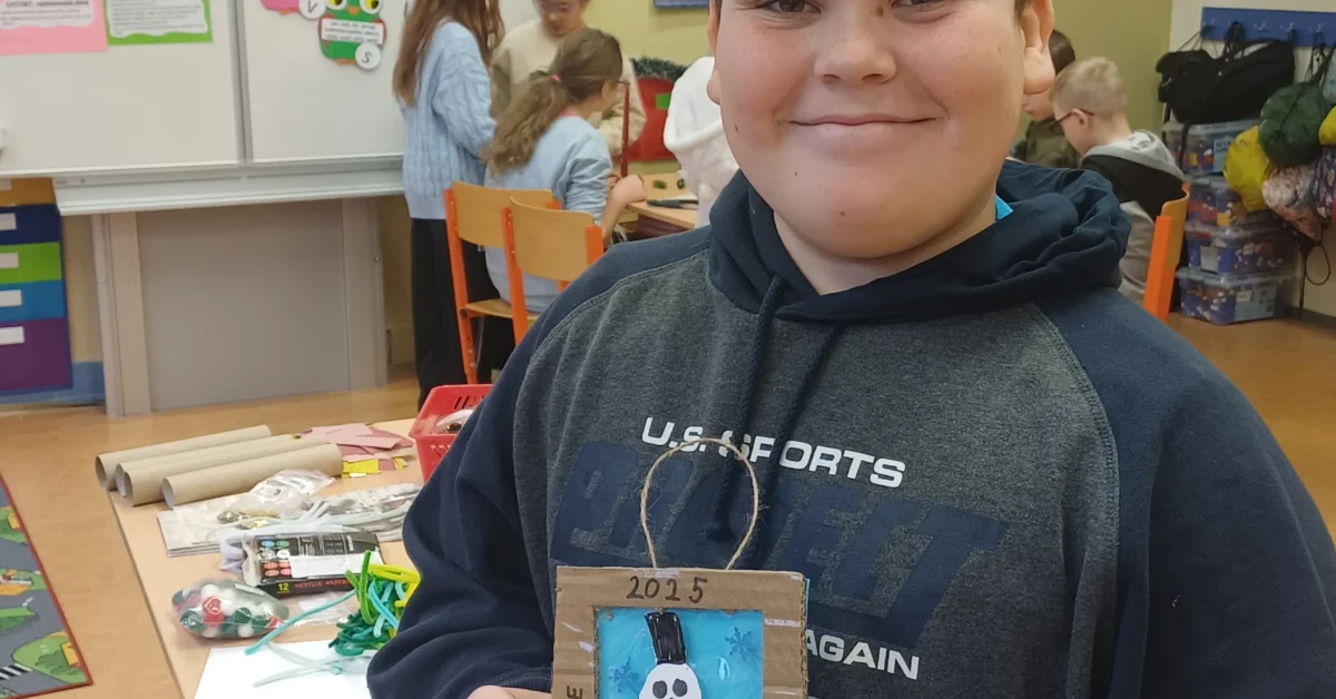 Vánoční dílničky ve třídě