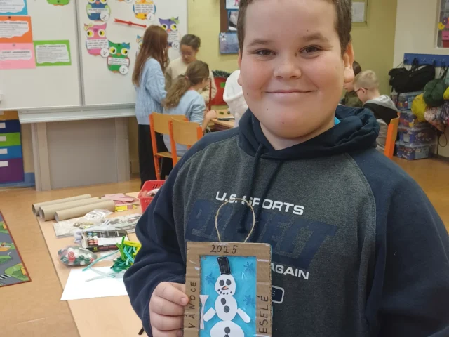 Vánoční dílničky ve třídě