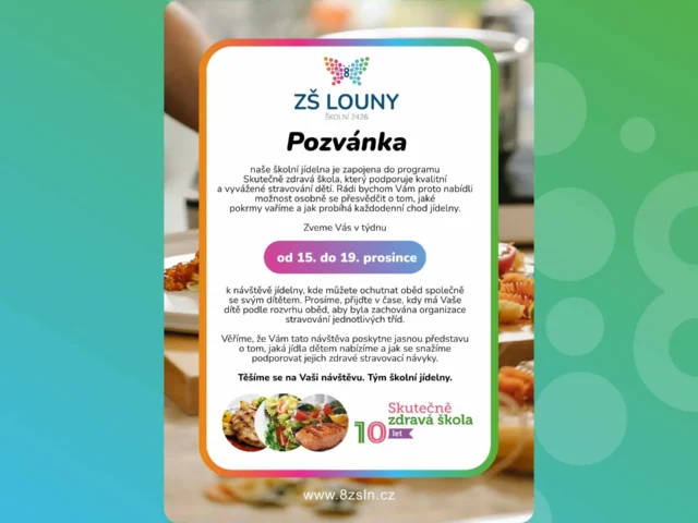 Pozvánka pro rodiče