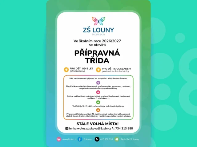 Přípravná třída 2026/2027